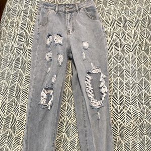 Romwe Mom Jeans Size Small